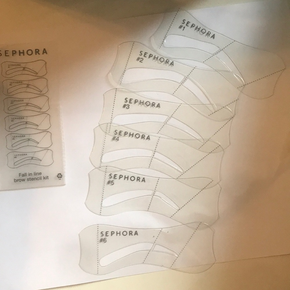 Sephora Brow stencil kit
